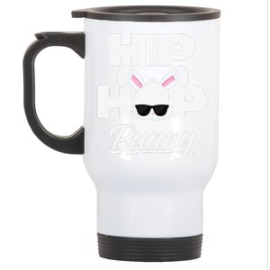 Hip Hop Bunny Funny Easter Gift Stainless Steel Travel Mug