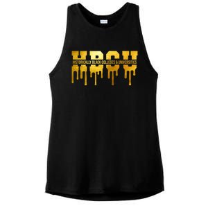 Hbcu Historically Black Colleges Universities Black History Cool Gift Ladies PosiCharge Tri-Blend Wicking Tank