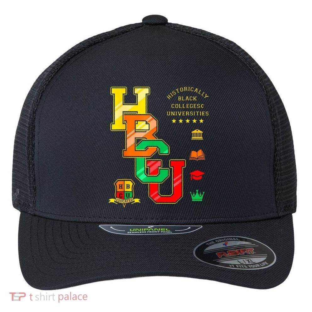 Hbcu Historically Black Colleges Universities Flexfit Unipanel Trucker Cap