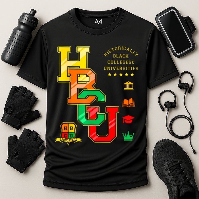 Hbcu Historically Black Colleges Universities Performance Shirt