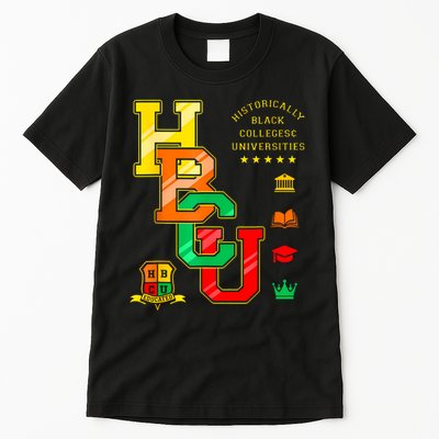 Hbcu Historically Black Colleges Universities Tall T-Shirt