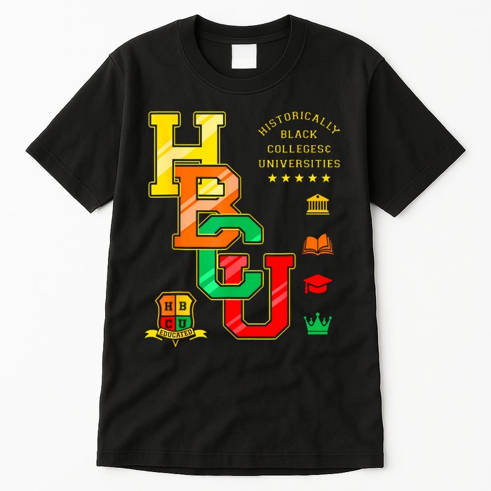 Hbcu Historically Black Colleges Universities Tall T-Shirt