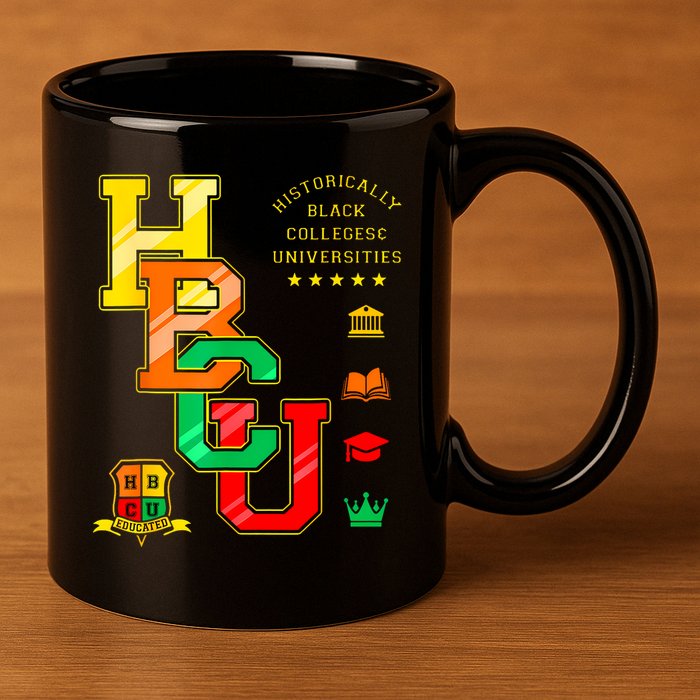 Hbcu Historically Black Colleges Universities 11oz C Handle Ceramic Mug