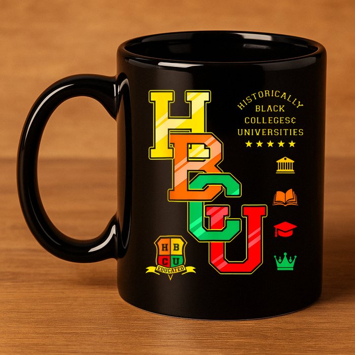 Hbcu Historically Black Colleges Universities 11oz C Handle Ceramic Mug