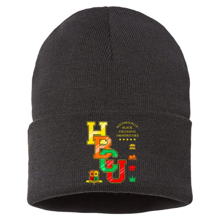 Hbcu Historically Black Colleges Universities Sustainable Knit Beanie