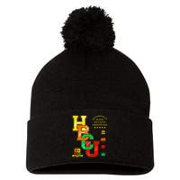 Hbcu Historically Black Colleges Universities Pom Pom 12in Knit Beanie