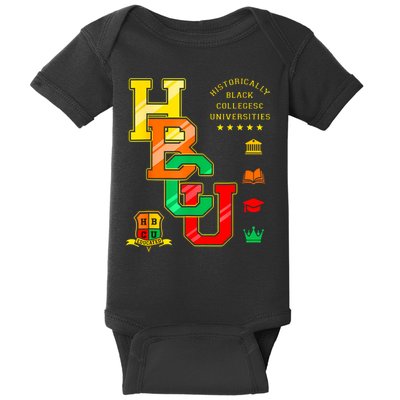 Hbcu Historically Black Colleges Universities Baby Bodysuit