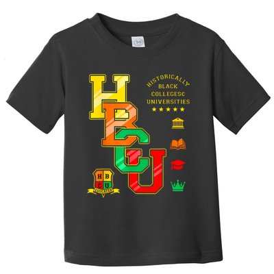 Hbcu Historically Black Colleges Universities Toddler T-Shirt