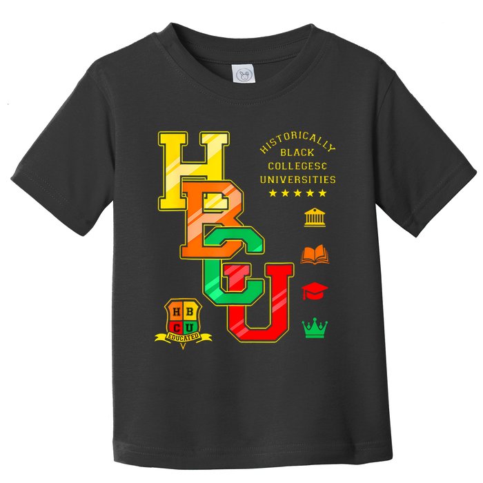 Hbcu Historically Black Colleges Universities Toddler T-Shirt