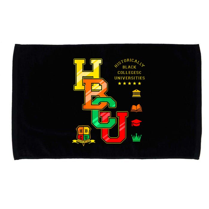 Hbcu Historically Black Colleges Universities Microfiber Hand Towel
