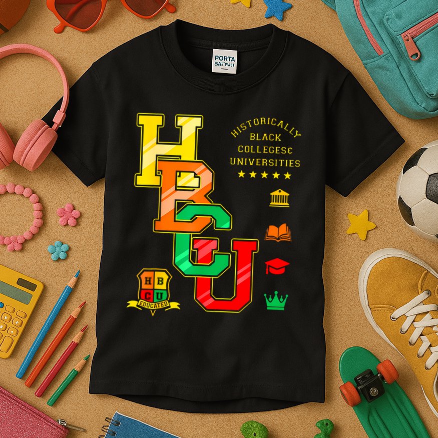 Hbcu Historically Black Colleges Universities Kids T-Shirt