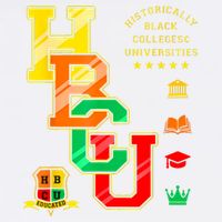 Hbcu Historically Black Colleges Universities Garment-Dyed Sweatshirt