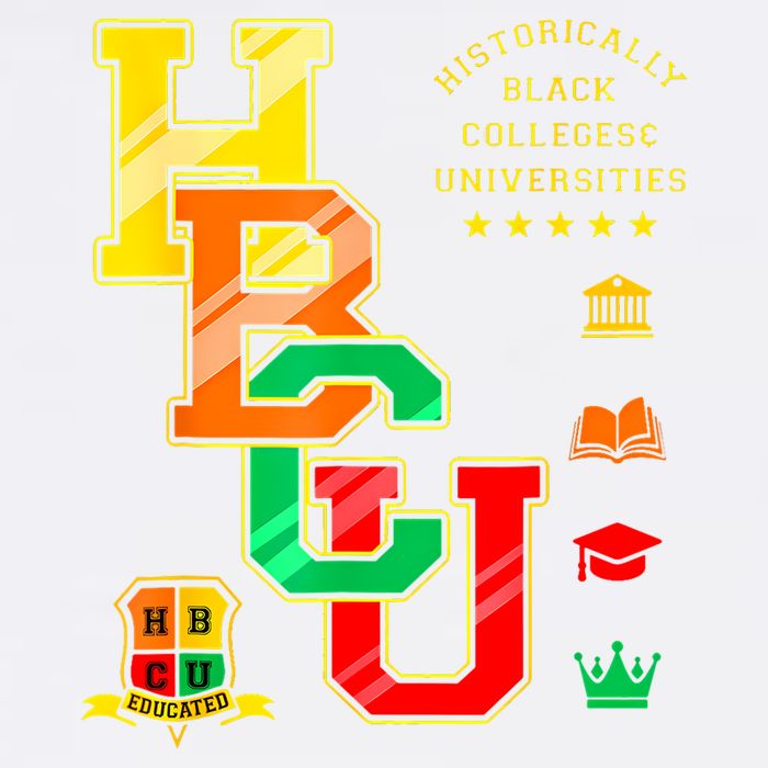 Hbcu Historically Black Colleges Universities Garment-Dyed Sweatshirt