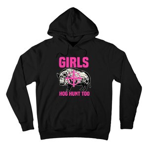 Hog Hunting Boar Pig Hunter Huntsman Hoodie