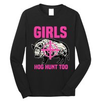 Hog Hunting Boar Pig Hunter Huntsman Long Sleeve Shirt