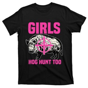 Hog Hunting Boar Pig Hunter Huntsman T-Shirt