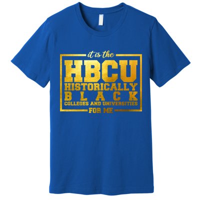 Hbcu Historically Black Colleges Universities Black History Gift Premium T-Shirt
