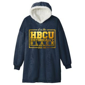 Hbcu Historically Black Colleges Universities Black History Gift Hooded Wearable Blanket