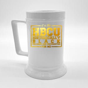 Hbcu Historically Black Colleges Universities Black History Gift Beer Stein