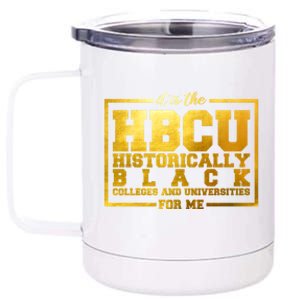 Hbcu Historically Black Colleges Universities Black History Gift 12 oz Stainless Steel Tumbler Cup