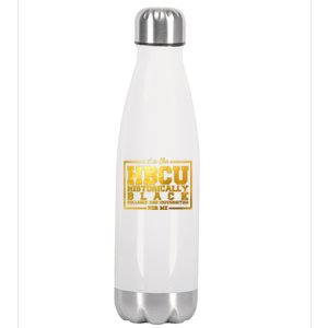 Hbcu Historically Black Colleges Universities Black History Gift Stainless Steel Insulated Water Bottle