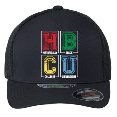 Hbcu Historically Black Colleges Universities Black Pride Gift Flexfit Unipanel Trucker Cap