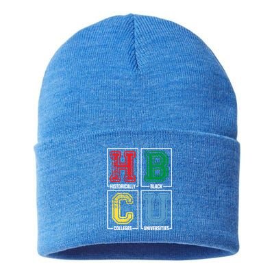 Hbcu Historically Black Colleges Universities Black Pride Gift Sustainable Knit Beanie