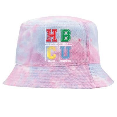 Hbcu Historically Black Colleges Universities Black Pride Gift Tie-Dyed Bucket Hat