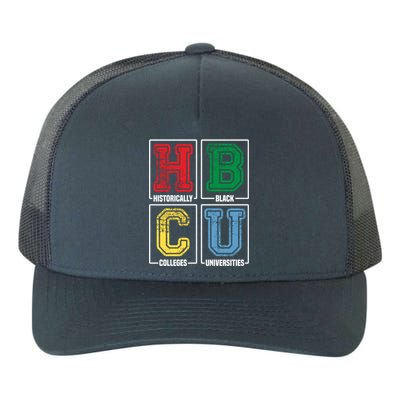 Hbcu Historically Black Colleges Universities Black Pride Gift Yupoong Adult 5-Panel Trucker Hat