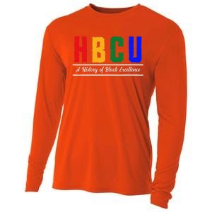 HBCU Historical Black College HBCU Cooling Performance Long Sleeve Crew