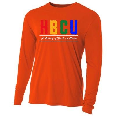 HBCU Historical Black College HBCU Cooling Performance Long Sleeve Crew