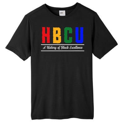 HBCU Historical Black College HBCU Tall Fusion ChromaSoft Performance T-Shirt