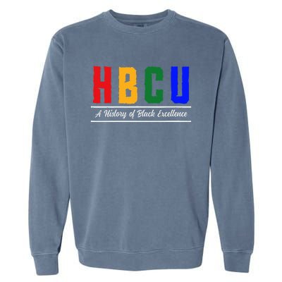 HBCU Historical Black College HBCU Garment-Dyed Sweatshirt