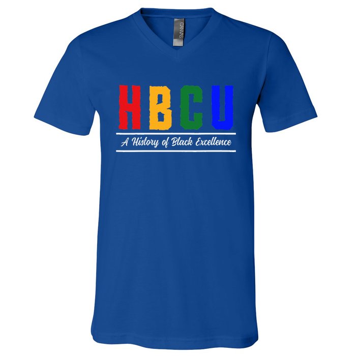 HBCU Historical Black College HBCU V-Neck T-Shirt