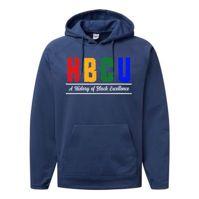 HBCU Historical Black College HBCU Performance Fleece Hoodie