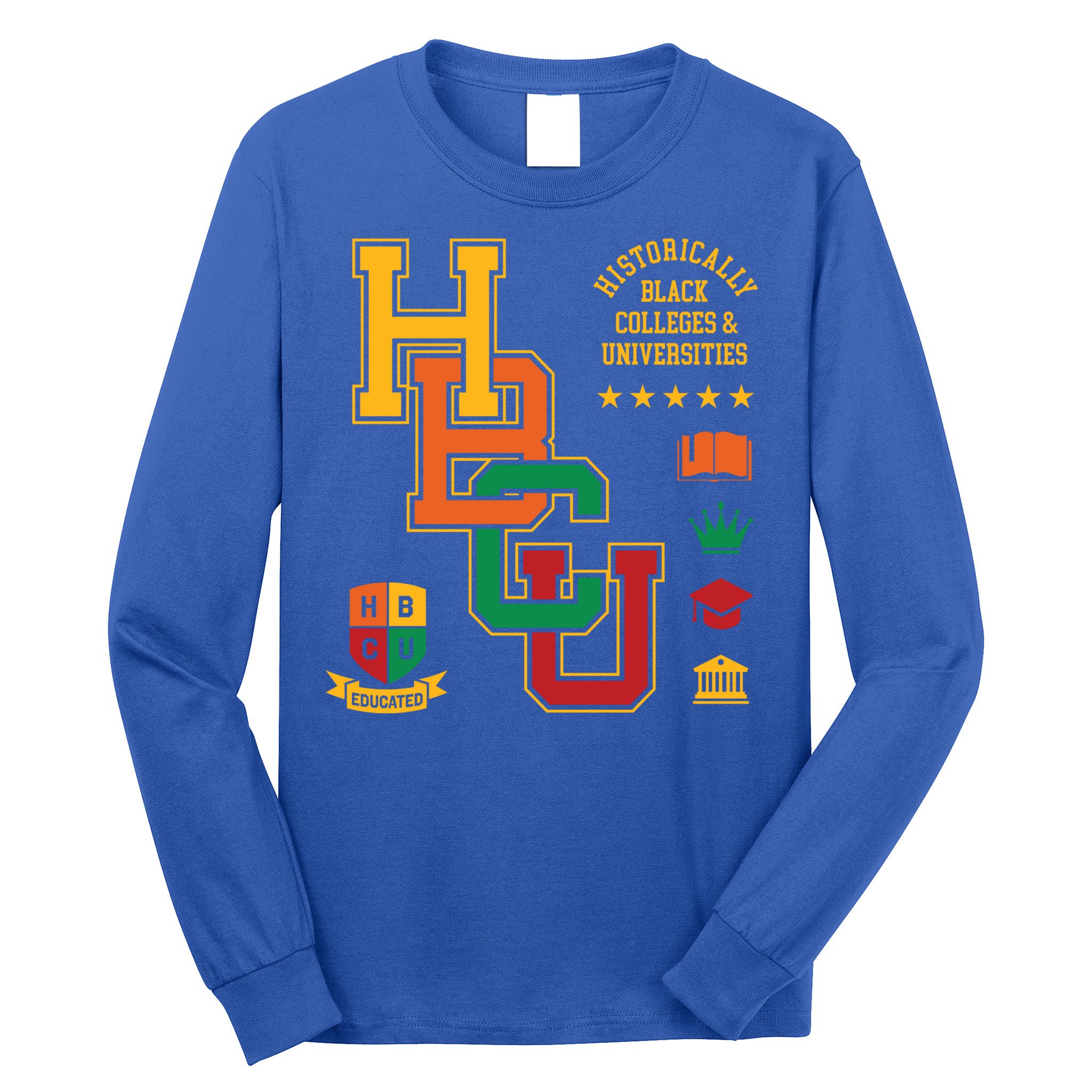 Hbcu Historically Black Colleges Universities Grad Alumni Cute Gift Long Sleeve Shirt
