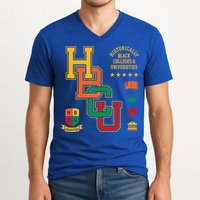 Hbcu Historically Black Colleges Universities Grad Alumni Cute Gift V-Neck T-Shirt