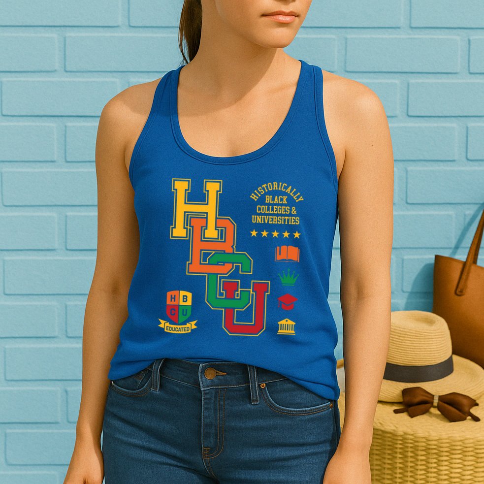 Hbcu Historically Black Colleges Universities Grad Alumni Cute Gift Womens Tank Top