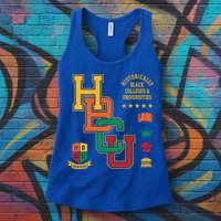 Hbcu Historically Black Colleges Universities Grad Alumni Cute Gift Womens Tank Top
