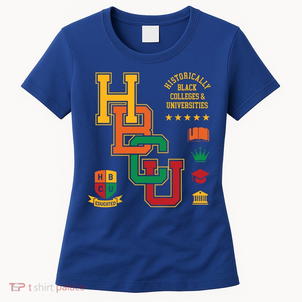 Hbcu Historically Black Colleges Universities Grad Alumni Cute Gift Womens T-Shirt