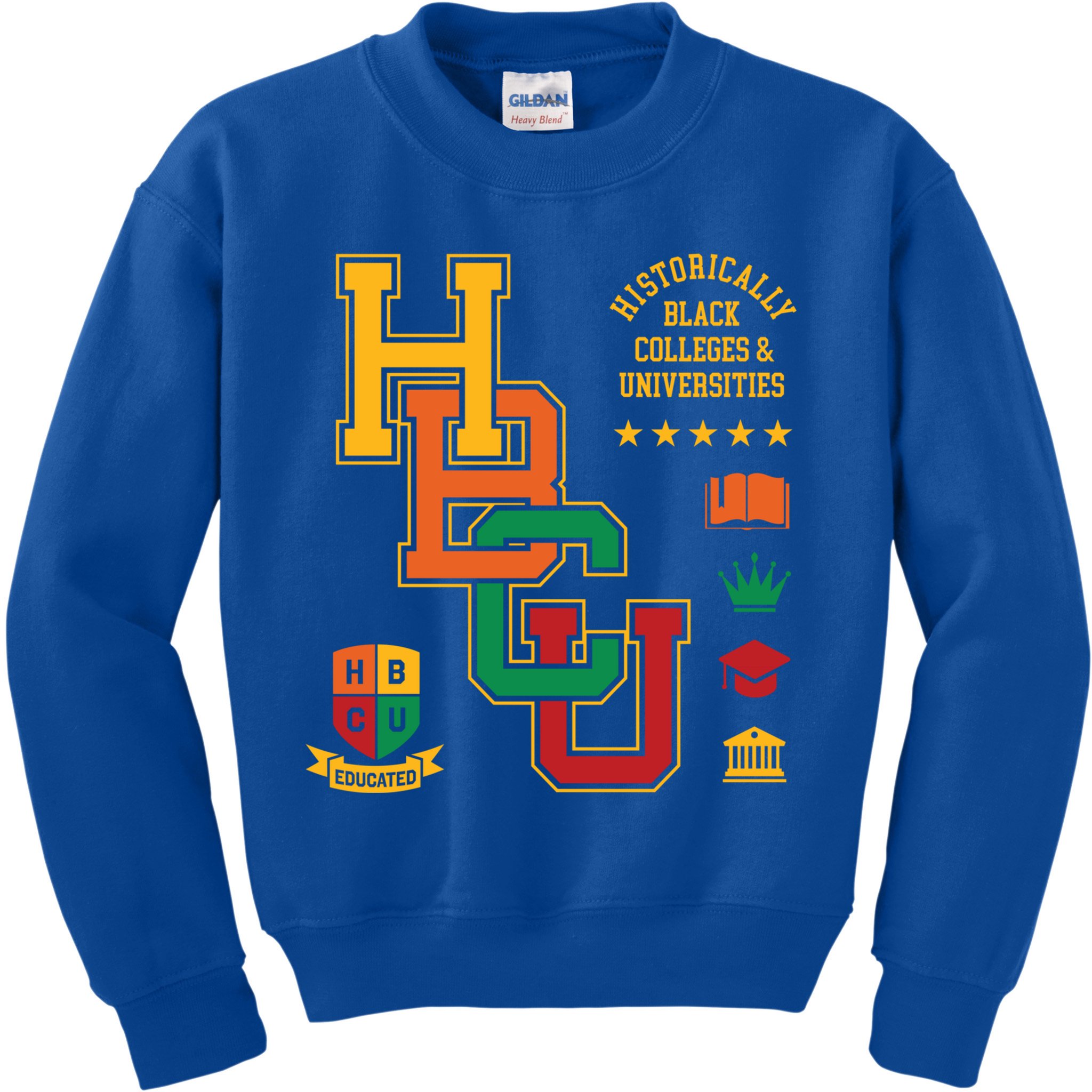 Hbcu Historically Black Colleges Universities Grad Alumni Cute Gift Kids Sweatshirt