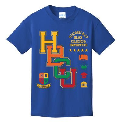 Hbcu Historically Black Colleges Universities Grad Alumni Cute Gift Kids T-Shirt