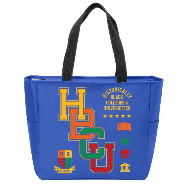 Hbcu Historically Black Colleges Universities Grad Alumni Cute Gift Zip Tote Bag