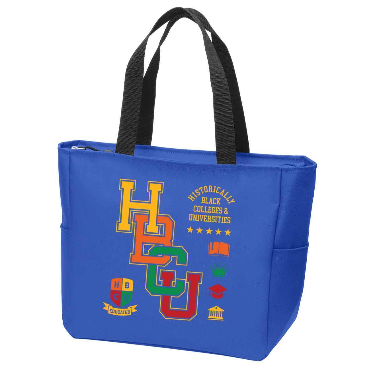 Hbcu Historically Black Colleges Universities Grad Alumni Cute Gift Zip Tote Bag