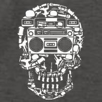 Hip Hop Boombox Hiphop Boombox Skull Bboy Breakdancing Rap Vector Backpack