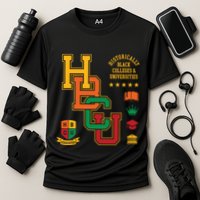Hbcu Historically Black Colleges Universities Grad Alumni Gift Cooling Performance Crew T-Shirt