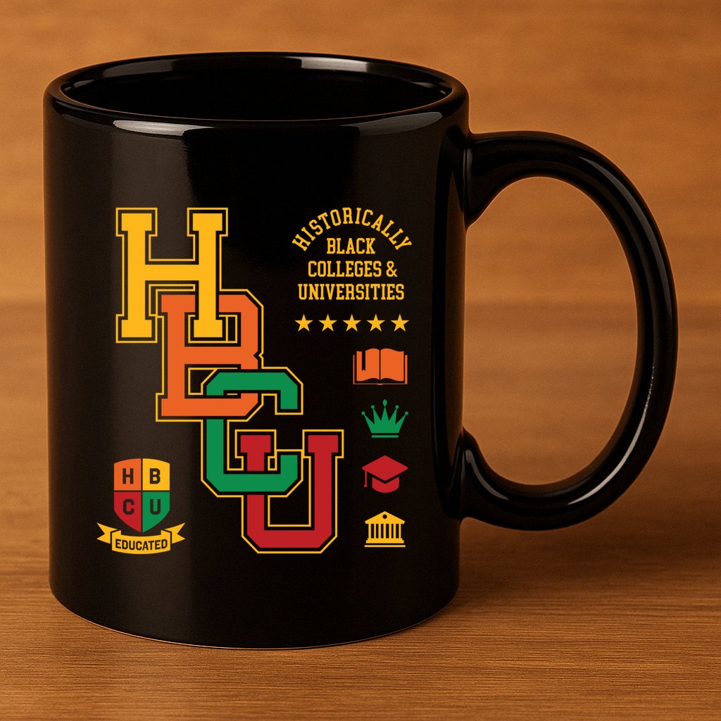 Hbcu Historically Black Colleges Universities Grad Alumni Gift 11oz C Handle Ceramic Mug