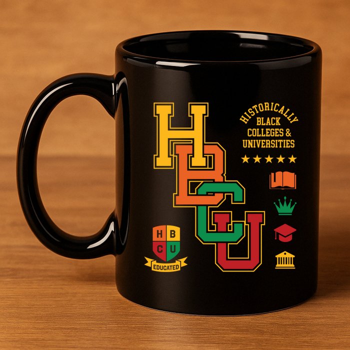 Hbcu Historically Black Colleges Universities Grad Alumni Gift 11oz C Handle Ceramic Mug