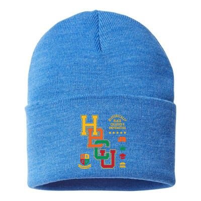 Hbcu Historically Black Colleges Universities Grad Alumni Gift Sustainable Knit Beanie