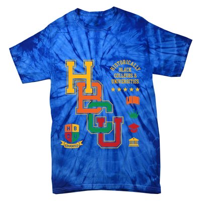 Hbcu Historically Black Colleges Universities Grad Alumni Gift Tie-Dye T-Shirt